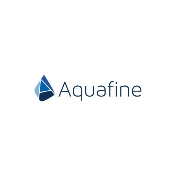 Aquafine Brand Card Logo