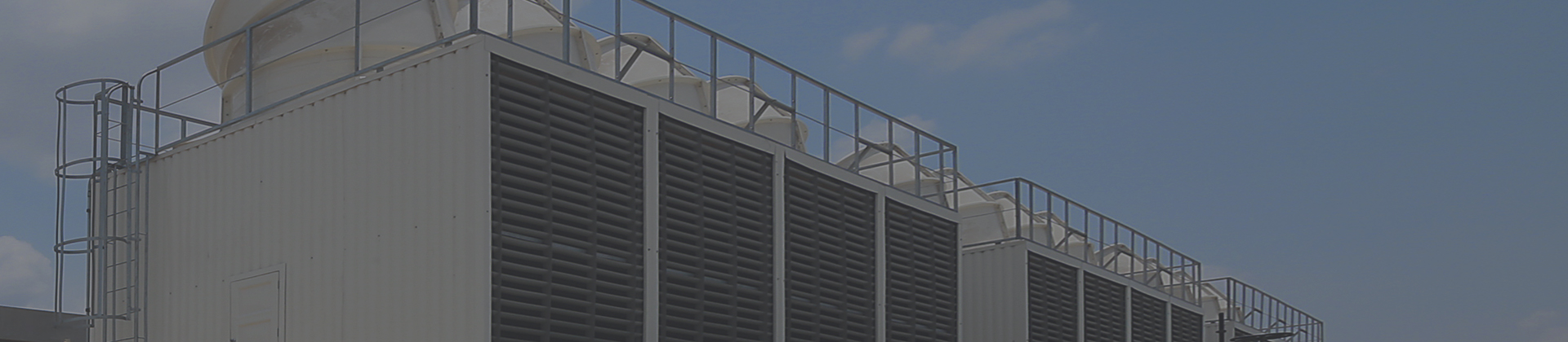 Cooling tower of large building